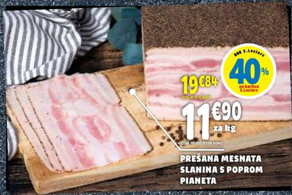 PREŠANA MESNATA SLANINA S POPROM PIANETA