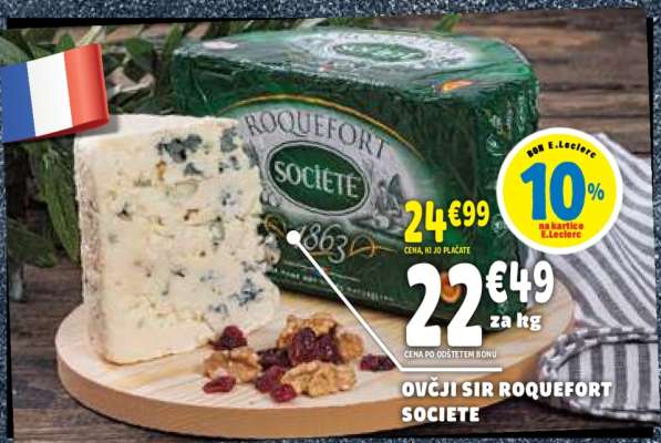 OVČJI SIR ROQUEFORT SOCIETE