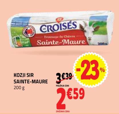 KOZJI SIR SAINTE-MAURE