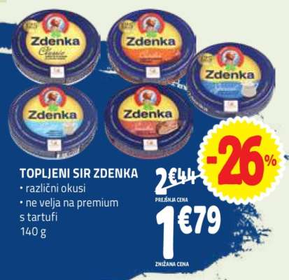 Topljeni sir Zdenka