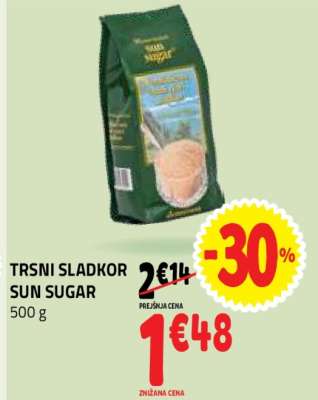TRSNI SLADKOR SUN SUGAR