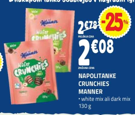 NAPOLITANKE CRUNCHIES MANNER