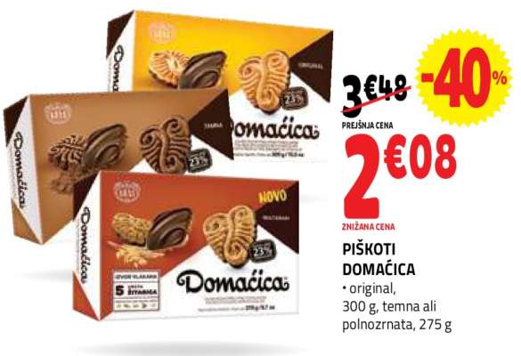 PIŠKOTI DOMAČICA