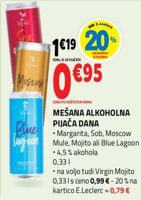 MEŠANA ALKOHOLNA PIJAČA DANA
