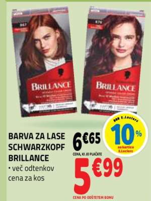 Barva za lase Schwarzkopf Brillance