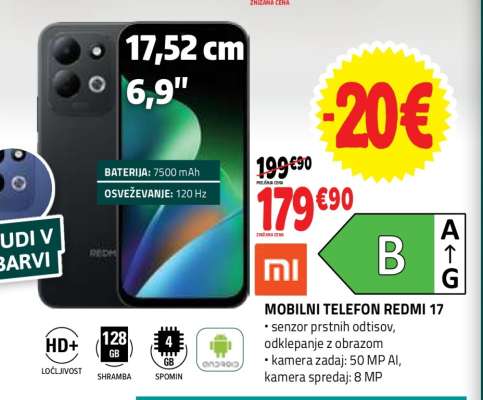 MOBILNI TELEFON REDMI 17