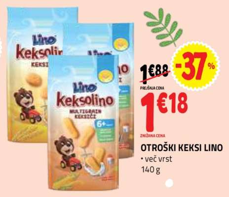 OTROŠKI KEKSI LINO