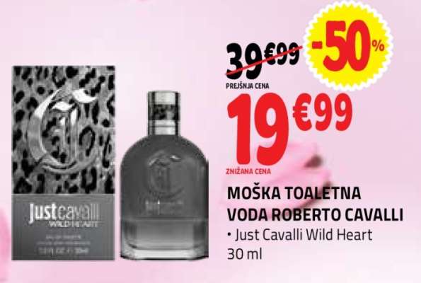 Moška toaletna voda Roberto Cavalli