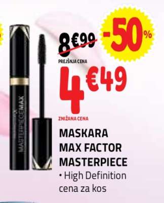 MASKARA MAX FACTOR MASTERPIECE