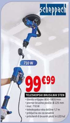 TELESKOPSKI BRUSILNIK STEN