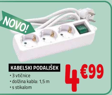 KABELSKI PODALJŠEK