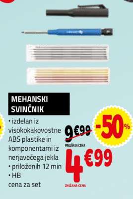 MEHANSKI SVINČNIK