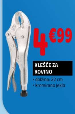 KLEŠČE ZA KOVINO