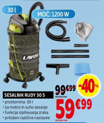 SESALNIK RUDY 30 S