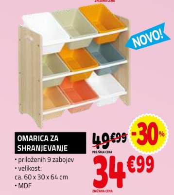 OMARICA ZA SHRANJEVANJE