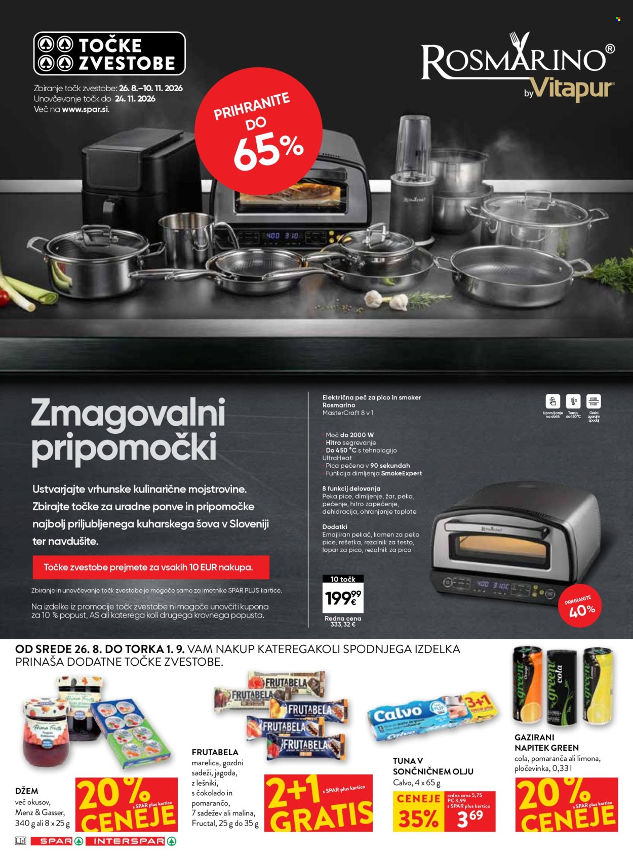 SPAR katalog - 26.8.2026 - 8.9.2026. Stran 2