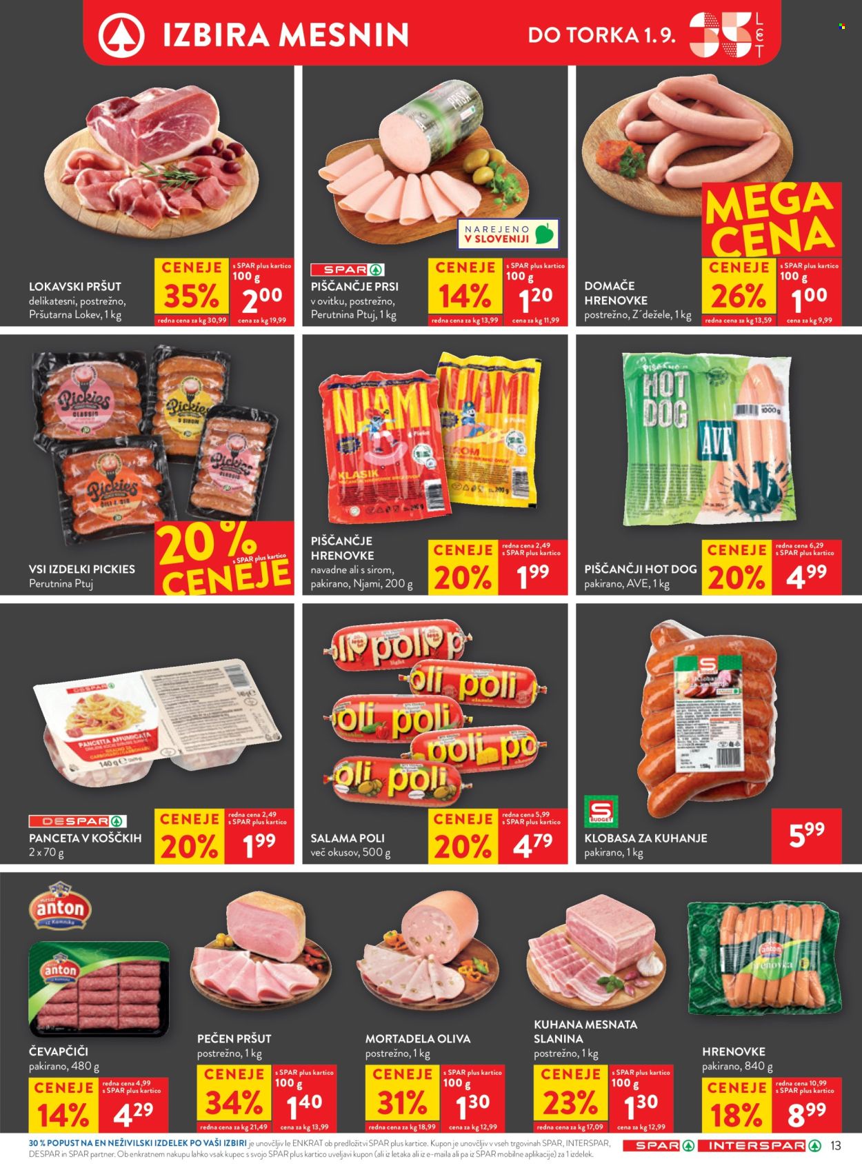 SPAR katalog - 26.8.2026 - 8.9.2026. Stran 16