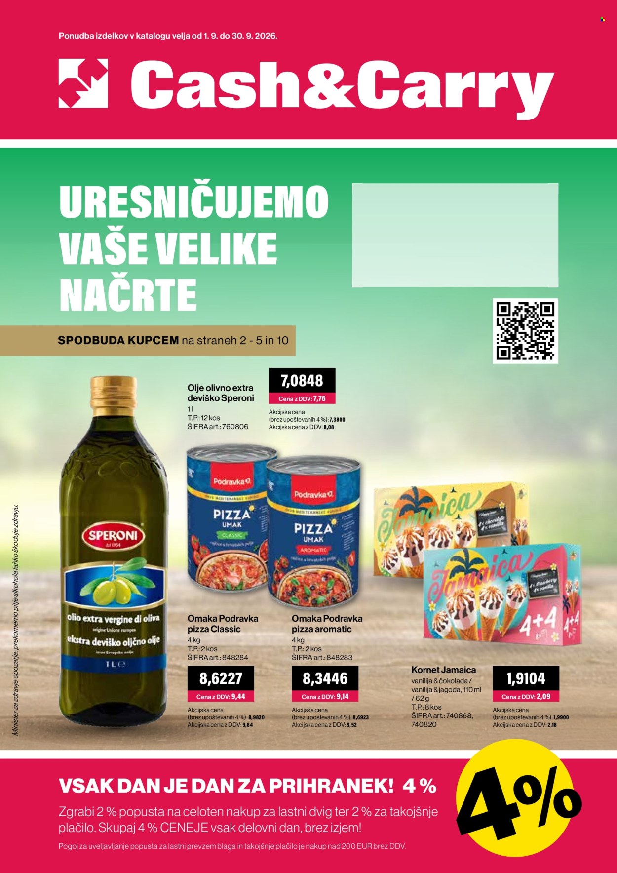 Mercator Cash & Carry katalog - 1.9.2026 - 30.9.2026. Stran 1