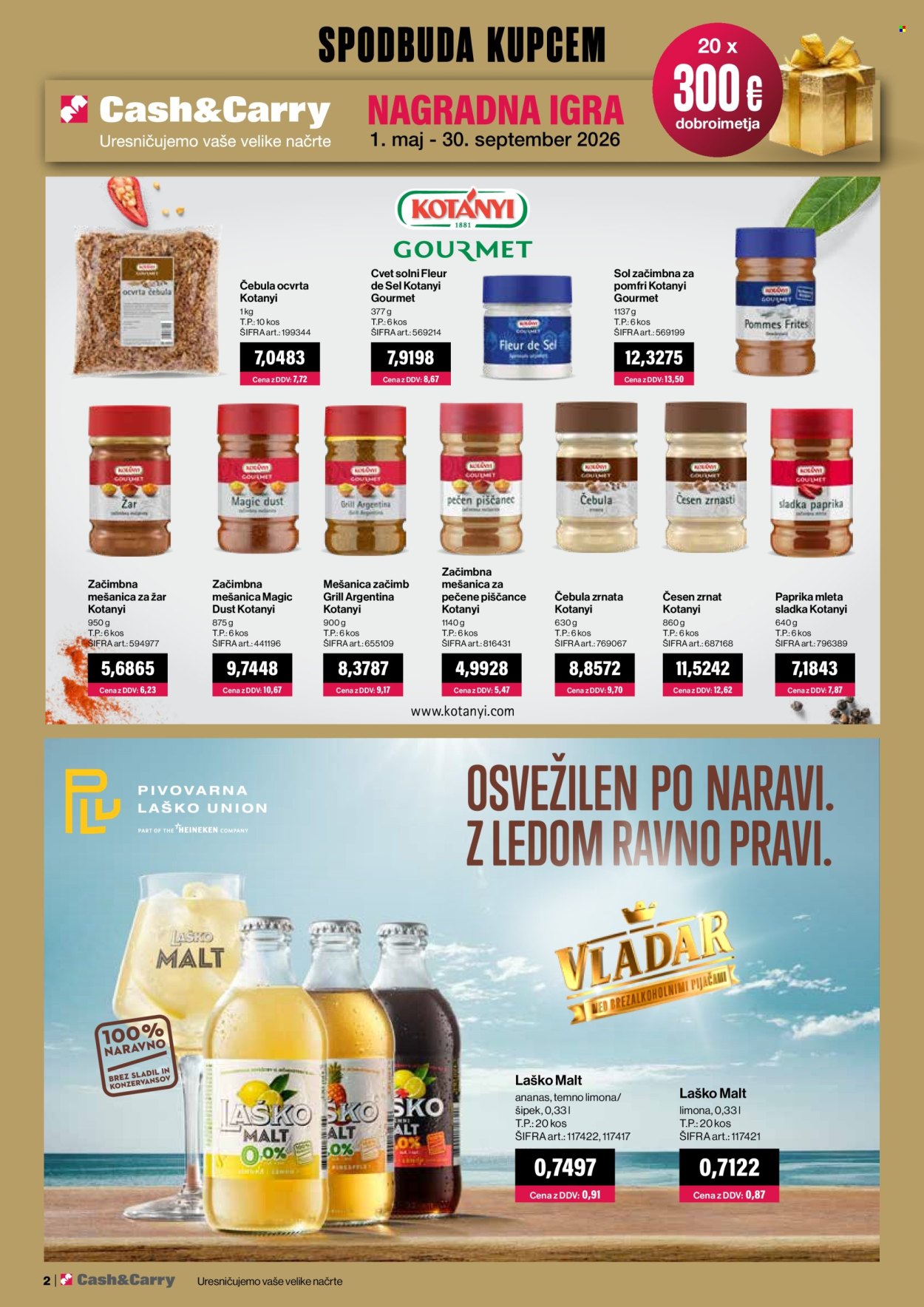 Mercator Cash & Carry katalog - 1.9.2026 - 30.9.2026. Stran 2
