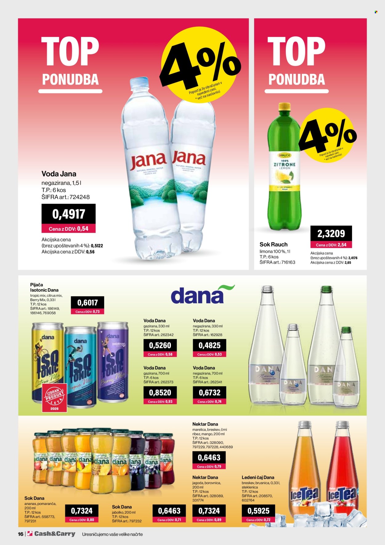 Mercator Cash & Carry katalog - 1.9.2026 - 30.9.2026. Stran 16