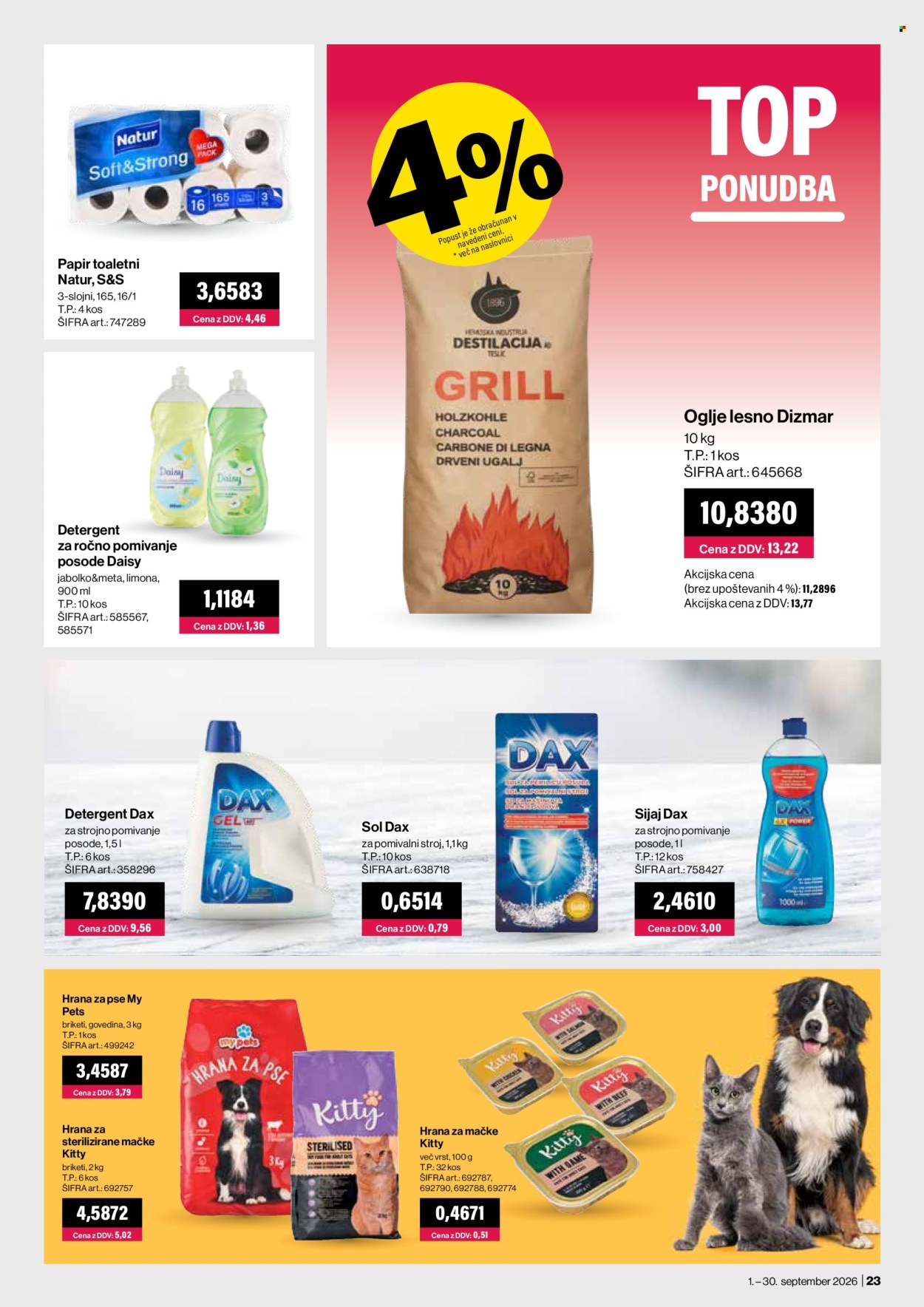 Mercator Cash & Carry katalog - 1.9.2026 - 30.9.2026. Stran 23