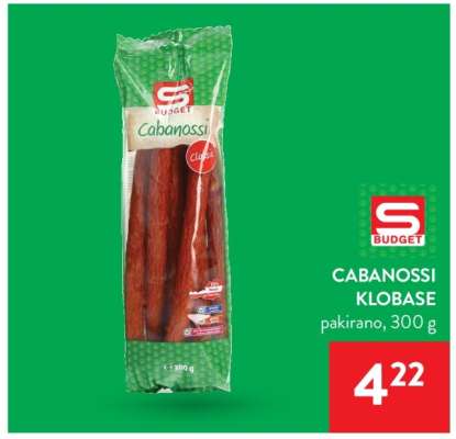 CABANOSSI KLOBASE
