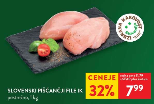 Slovenski piščančji file IK