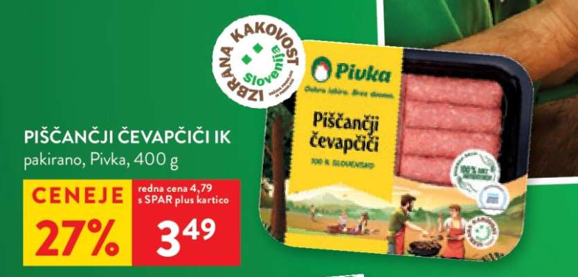 PIŠČANČJI ČEVAPČIČI IK