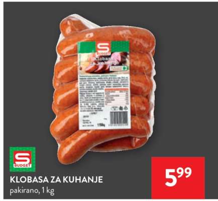KLOBASA ZA KUHANJE