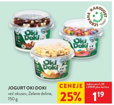 Jogurt Oki Doki