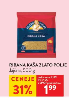 RIBANA KAŠA ZLATO POLJE