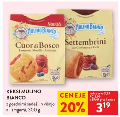 Keksi Mulino Bianco