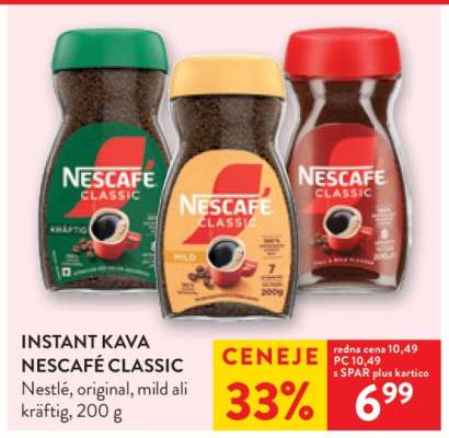 Instant Kava Nescafe Classic