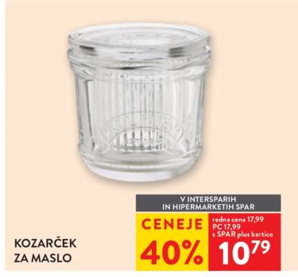 Kozarček za maslo