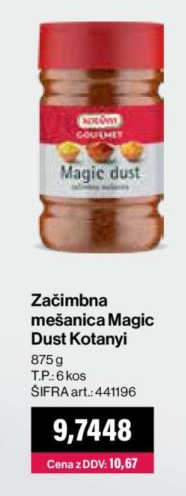 Začimbna mešanica Magic Dust Kotanyi