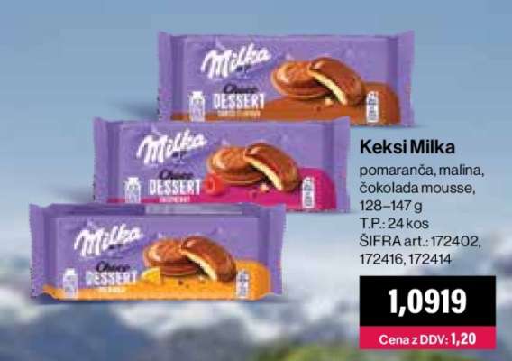 Keksi Milka