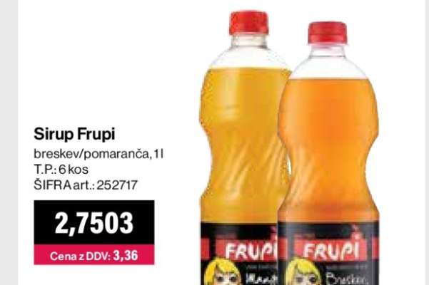 SIRUP FRUPI