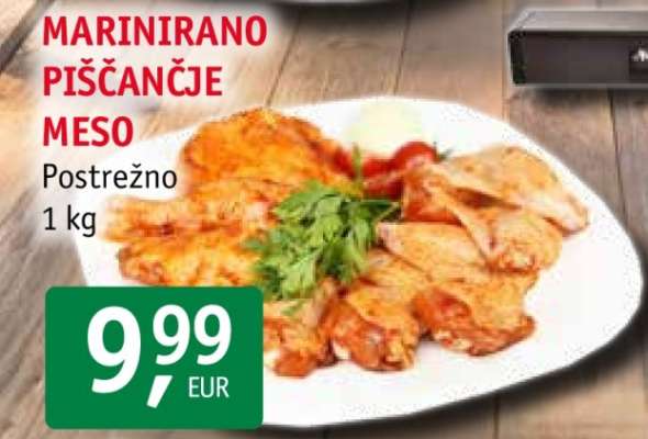 Marinirano piščančje meso