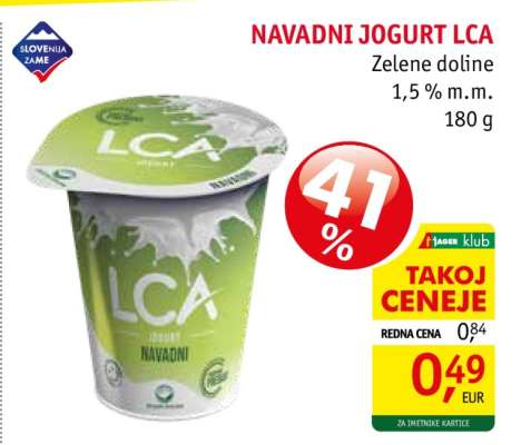 Navadni jogurt LCA