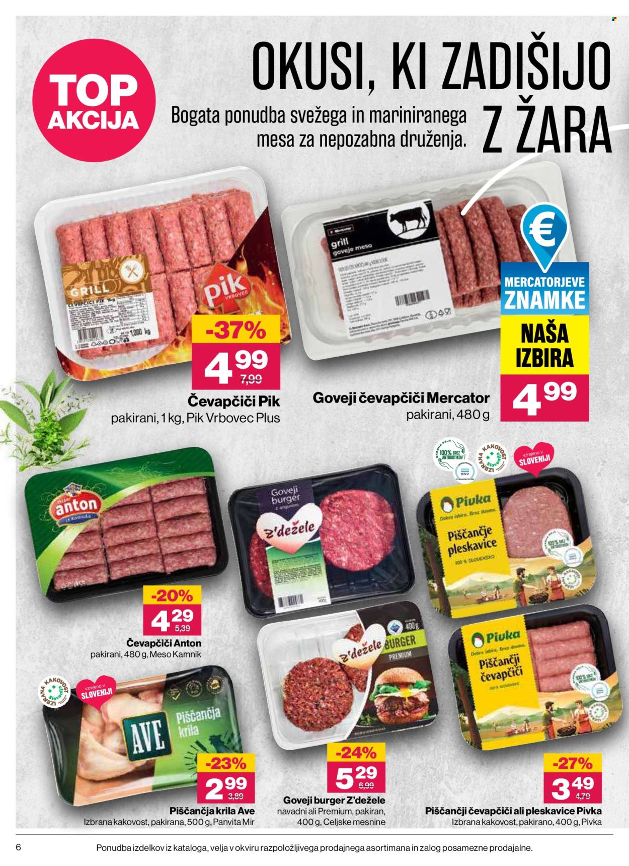 Mercator katalog - 3.9.2026 - 9.9.2026. Stran 6