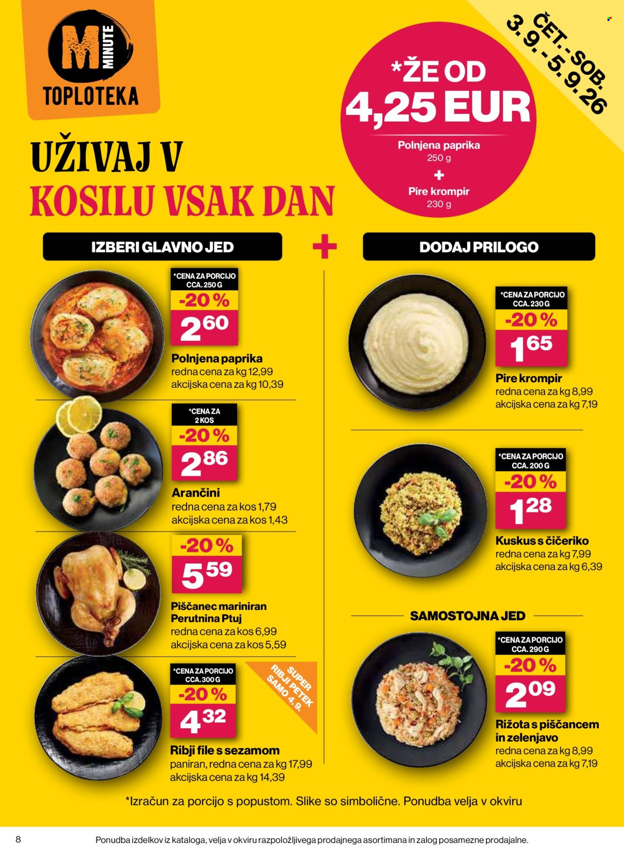 Mercator katalog - 3.9.2026 - 9.9.2026. Stran 8