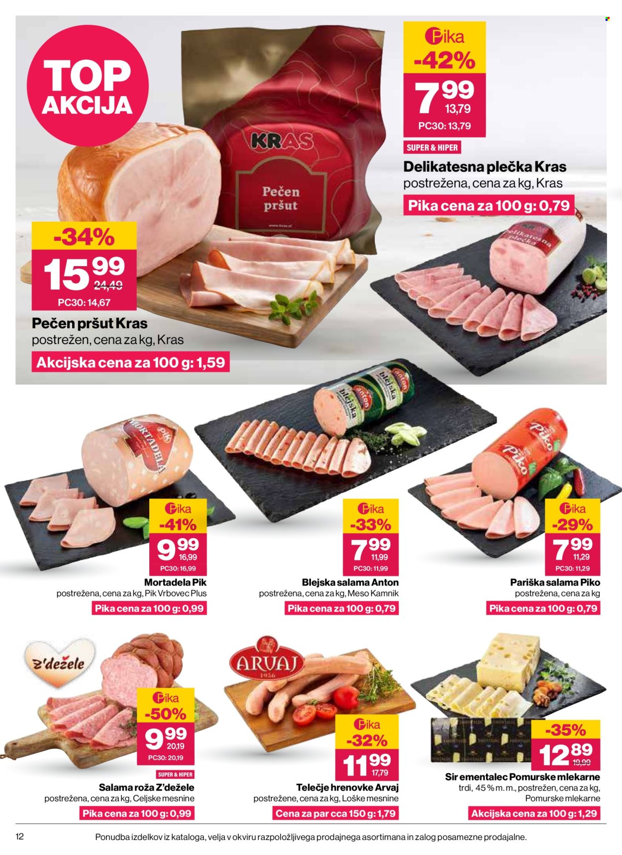 Mercator katalog - 3.9.2026 - 9.9.2026. Stran 12