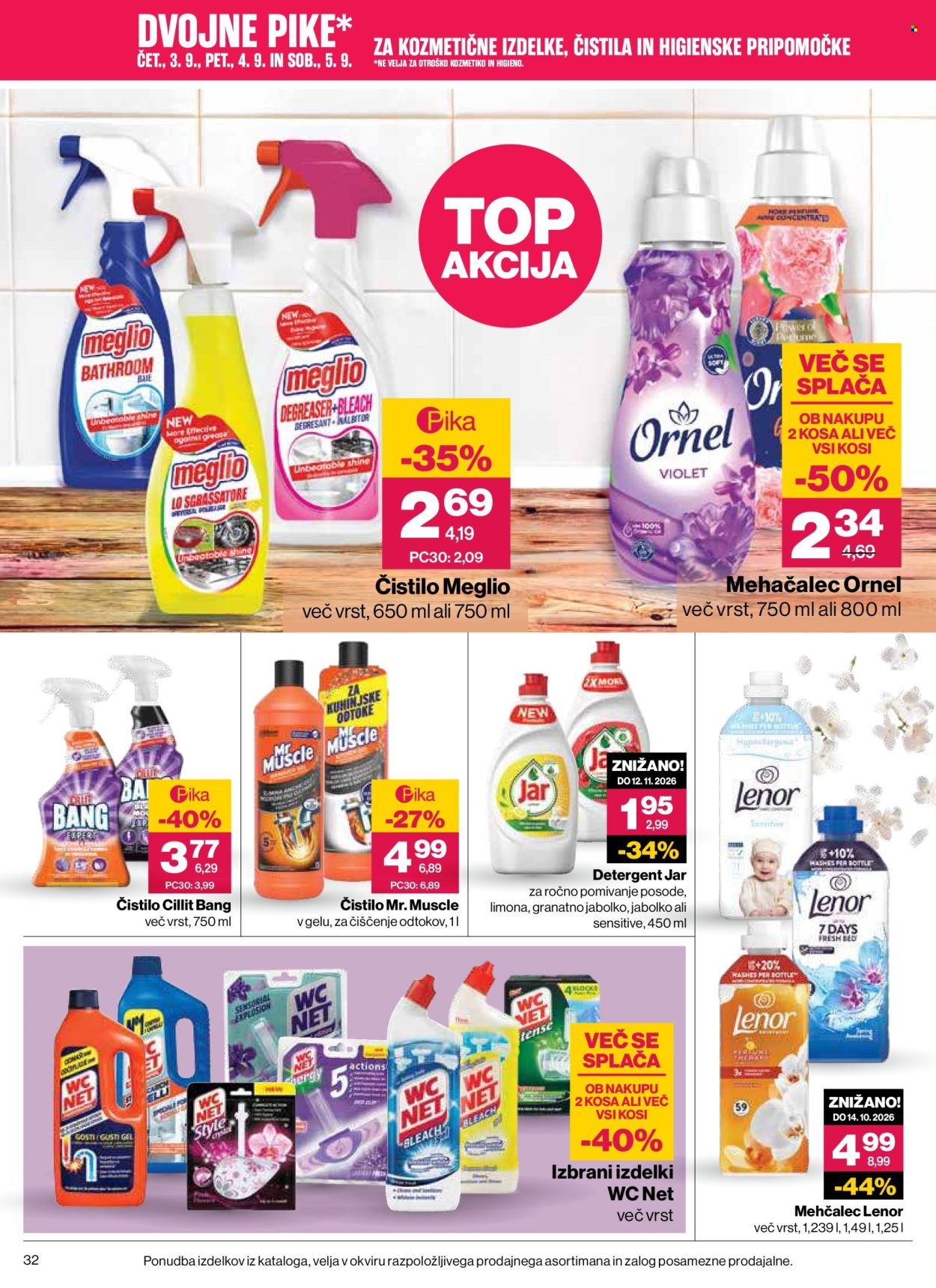 Mercator katalog - 3.9.2026 - 9.9.2026. Stran 32