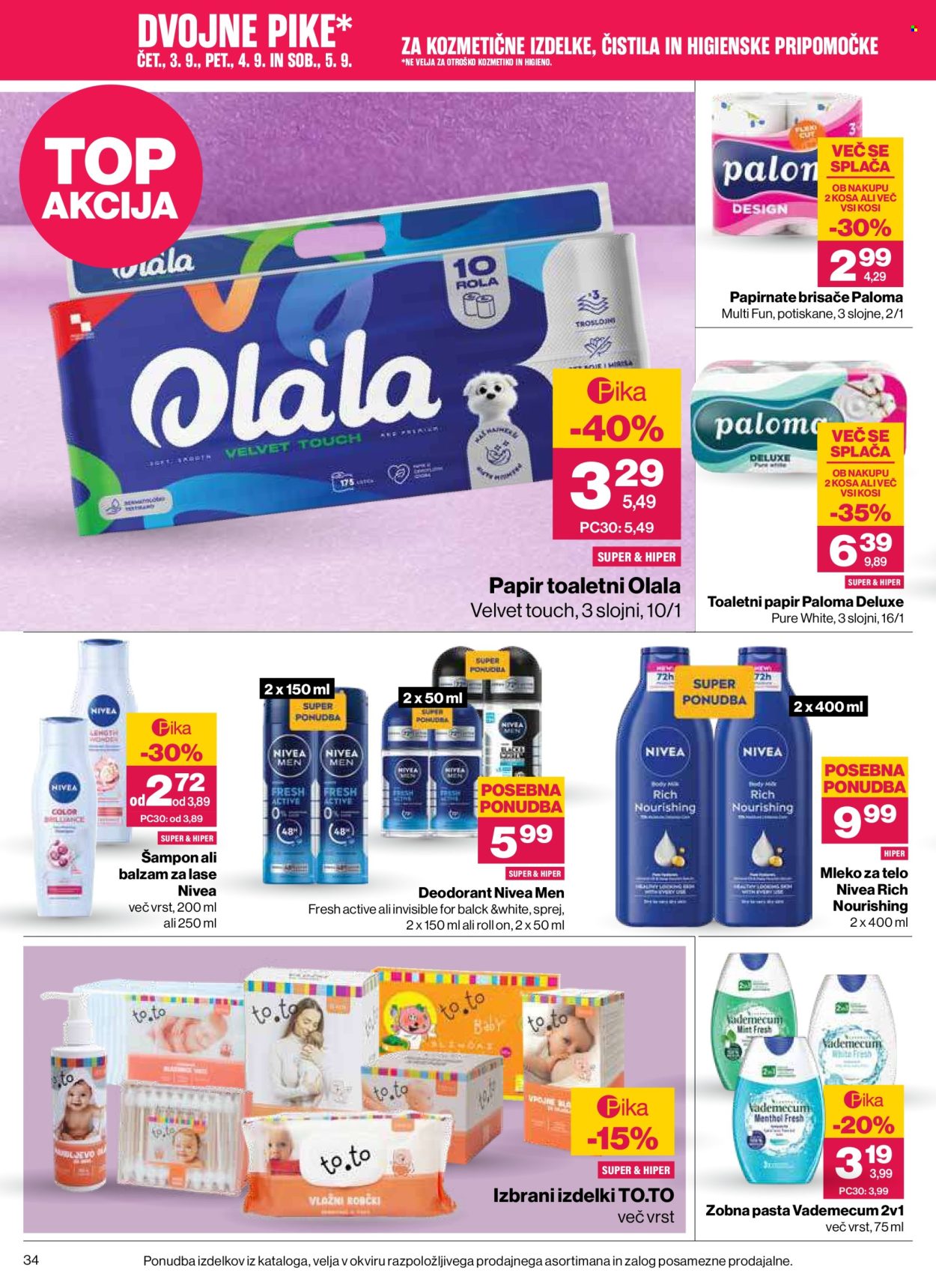 Mercator katalog - 3.9.2026 - 9.9.2026. Stran 34