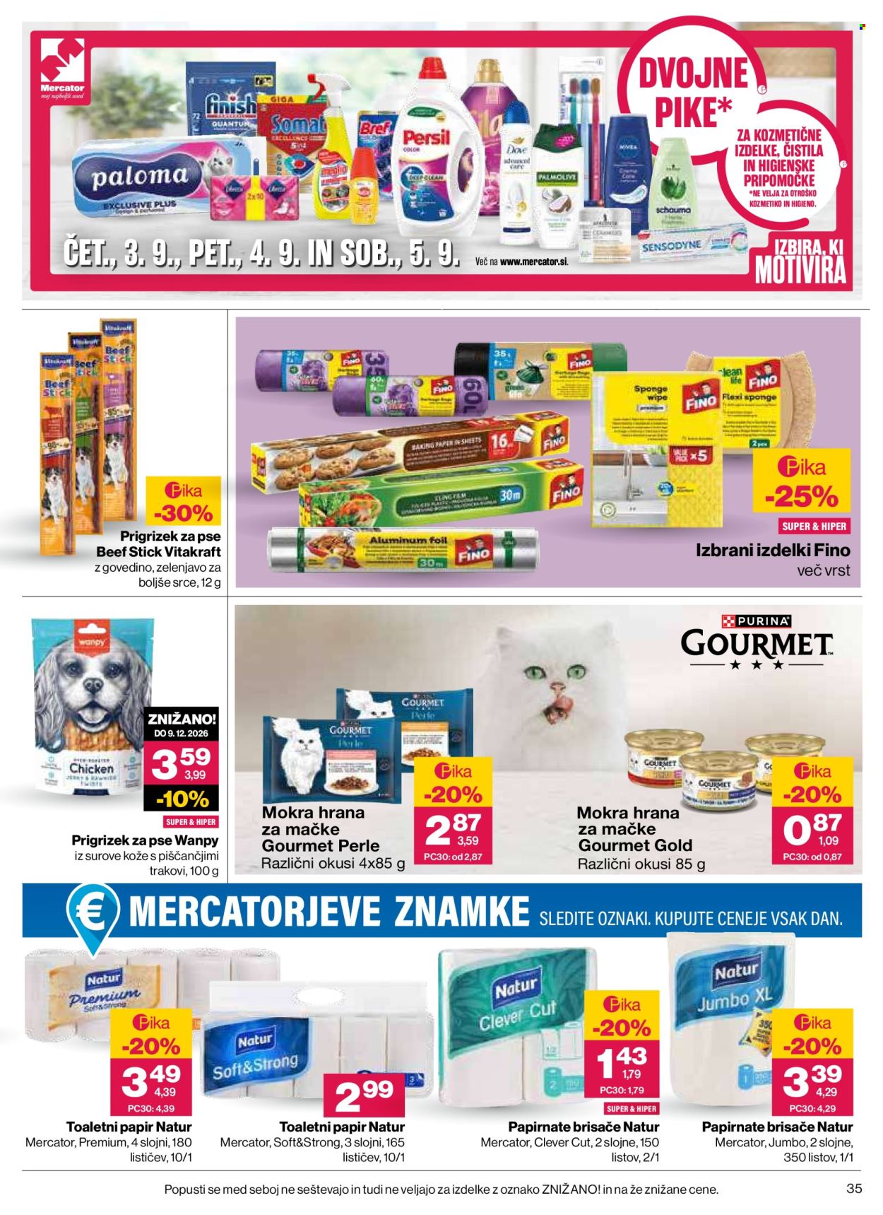 Mercator katalog - 3.9.2026 - 9.9.2026. Stran 35