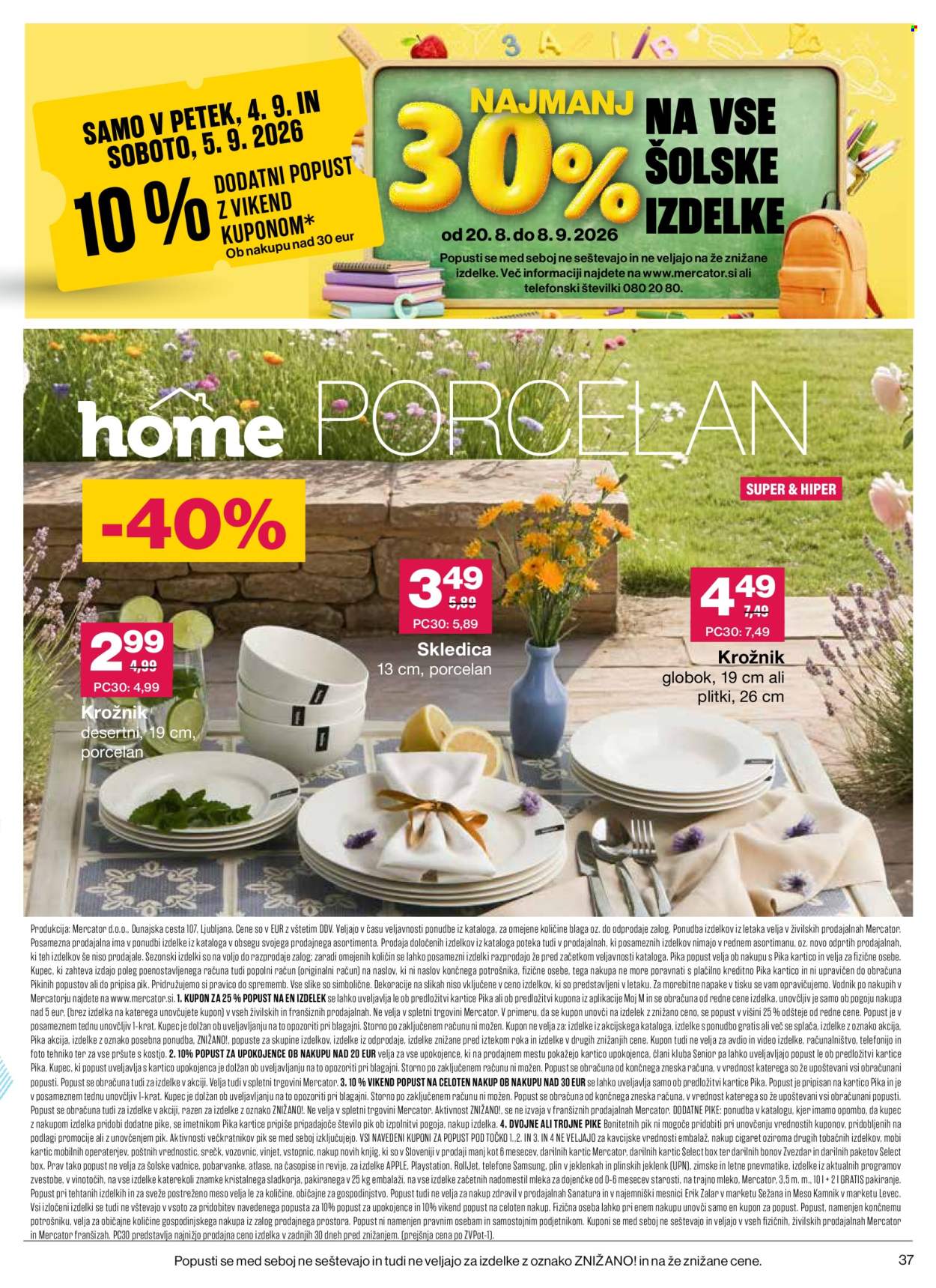 Mercator katalog - 3.9.2026 - 9.9.2026. Stran 37