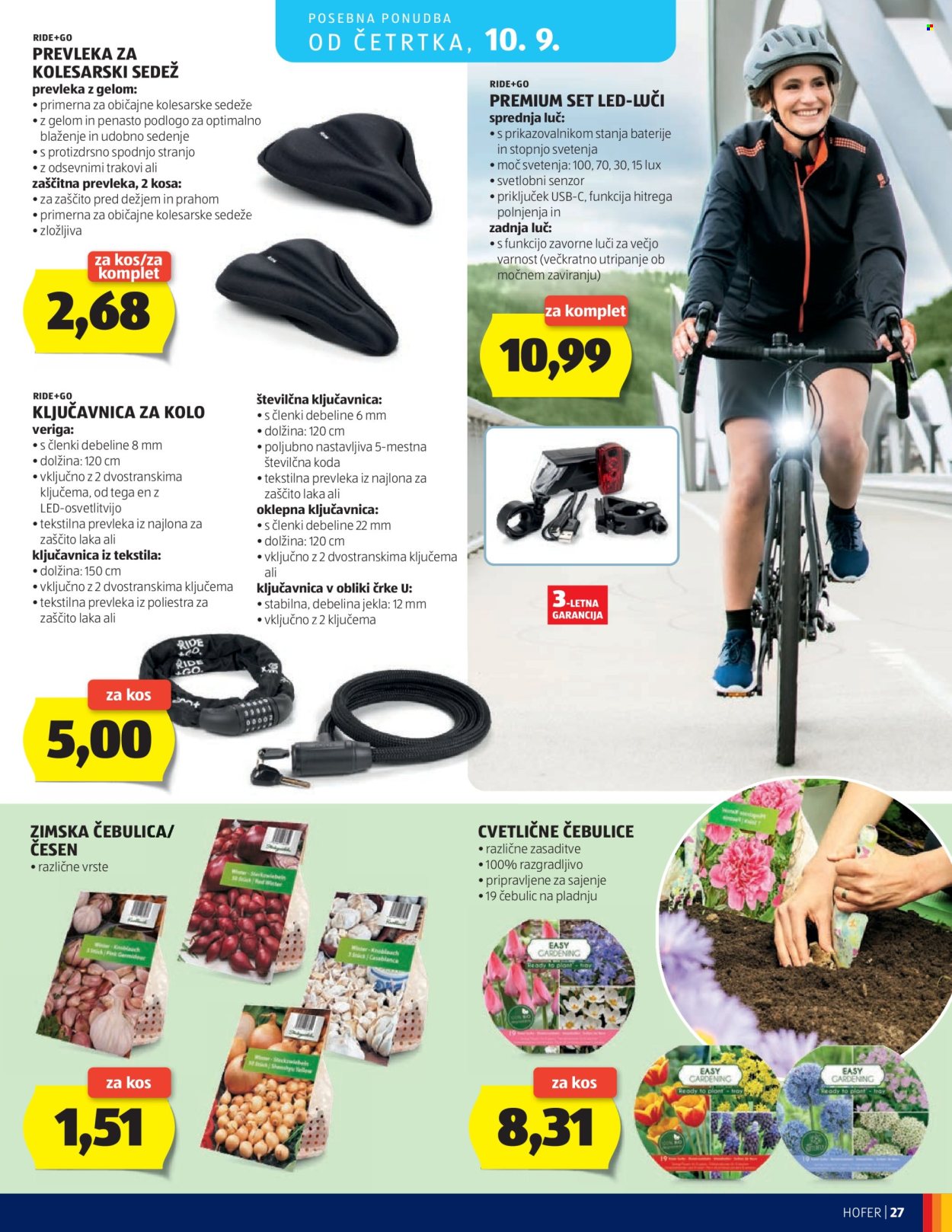 Hofer katalog - 2.9.2026 - 10.9.2026. Stran 27
