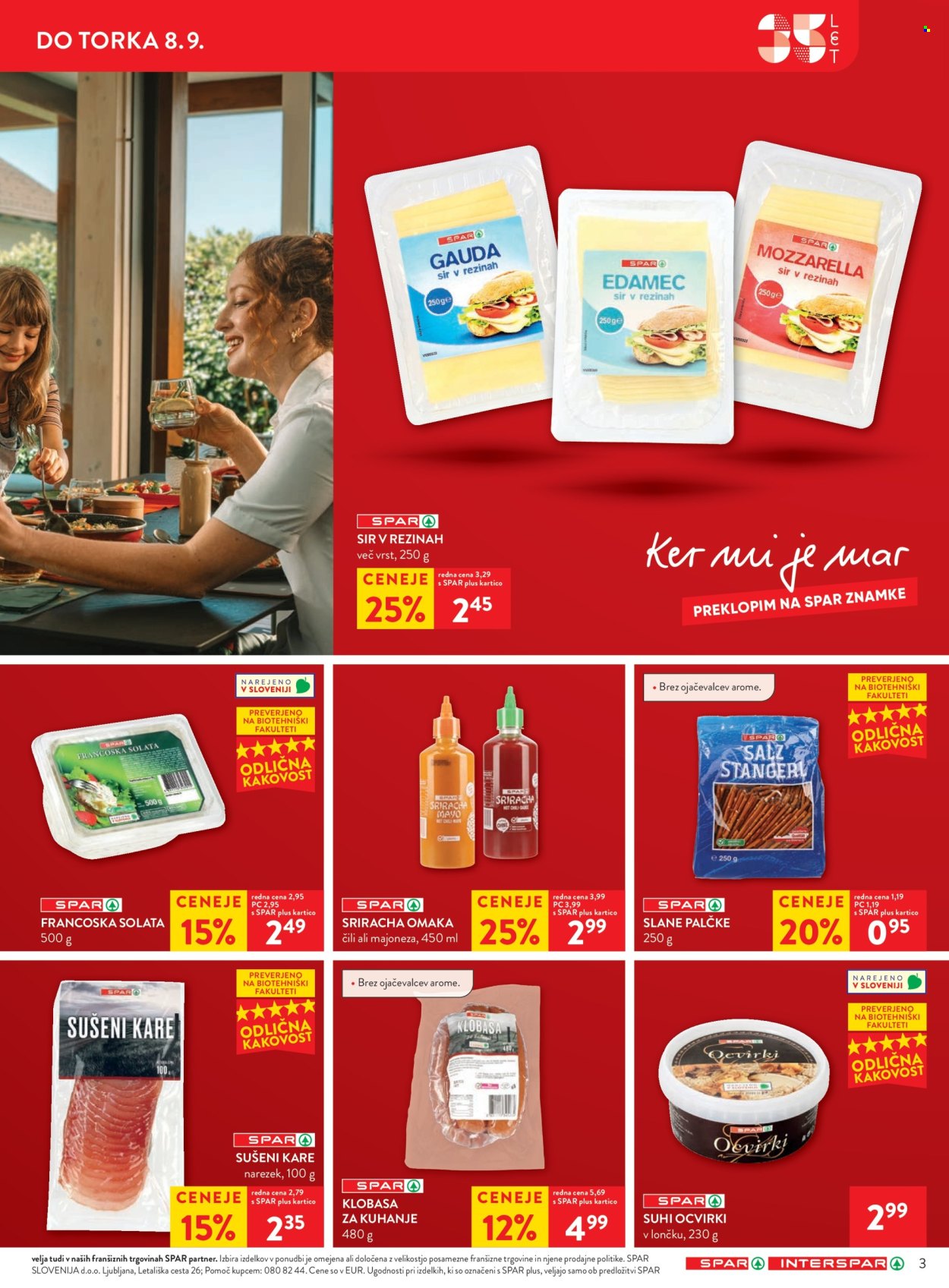 SPAR katalog - 2.9.2026 - 8.9.2026. Stran 3