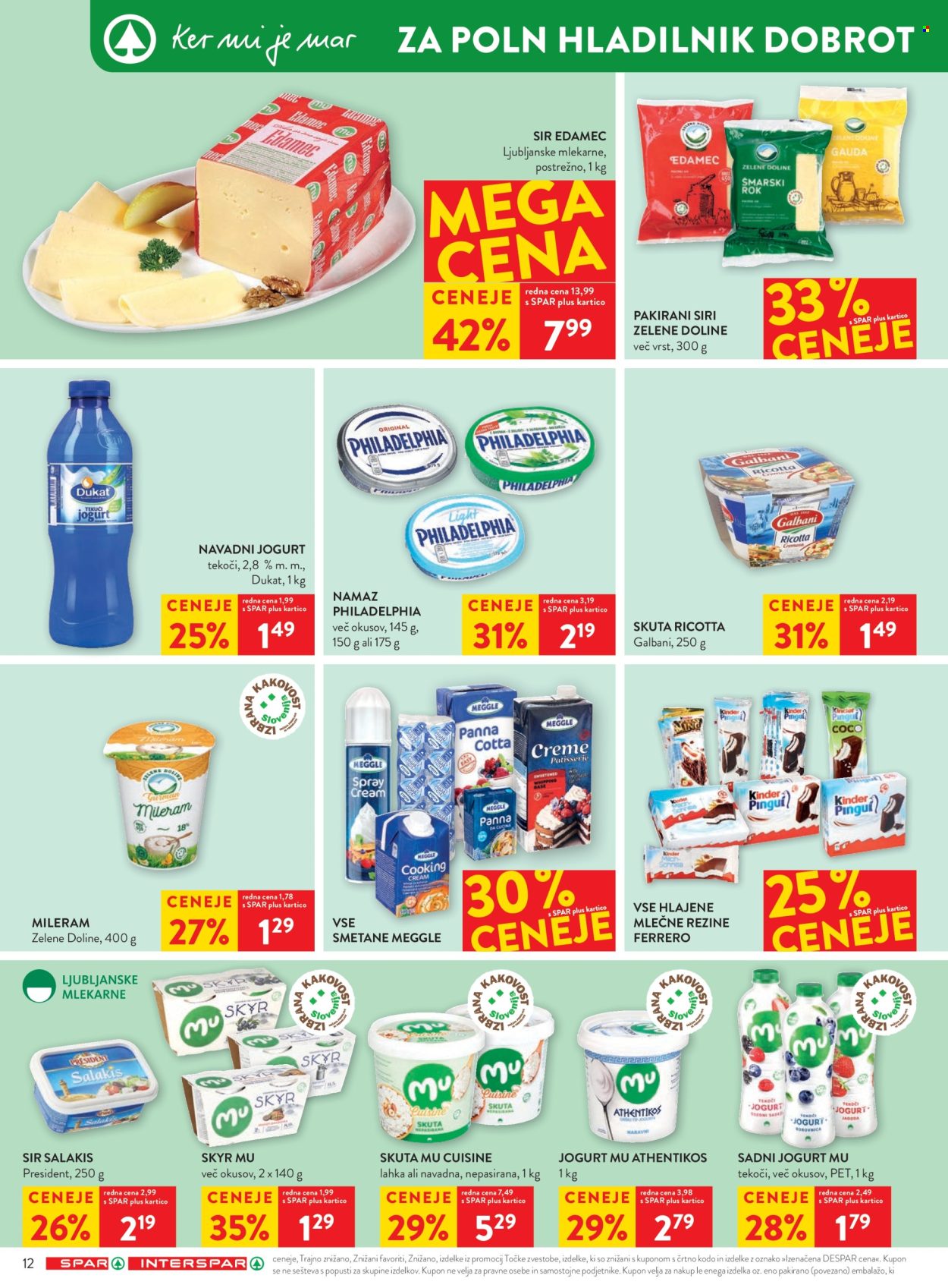 SPAR katalog - 2.9.2026 - 8.9.2026. Stran 12