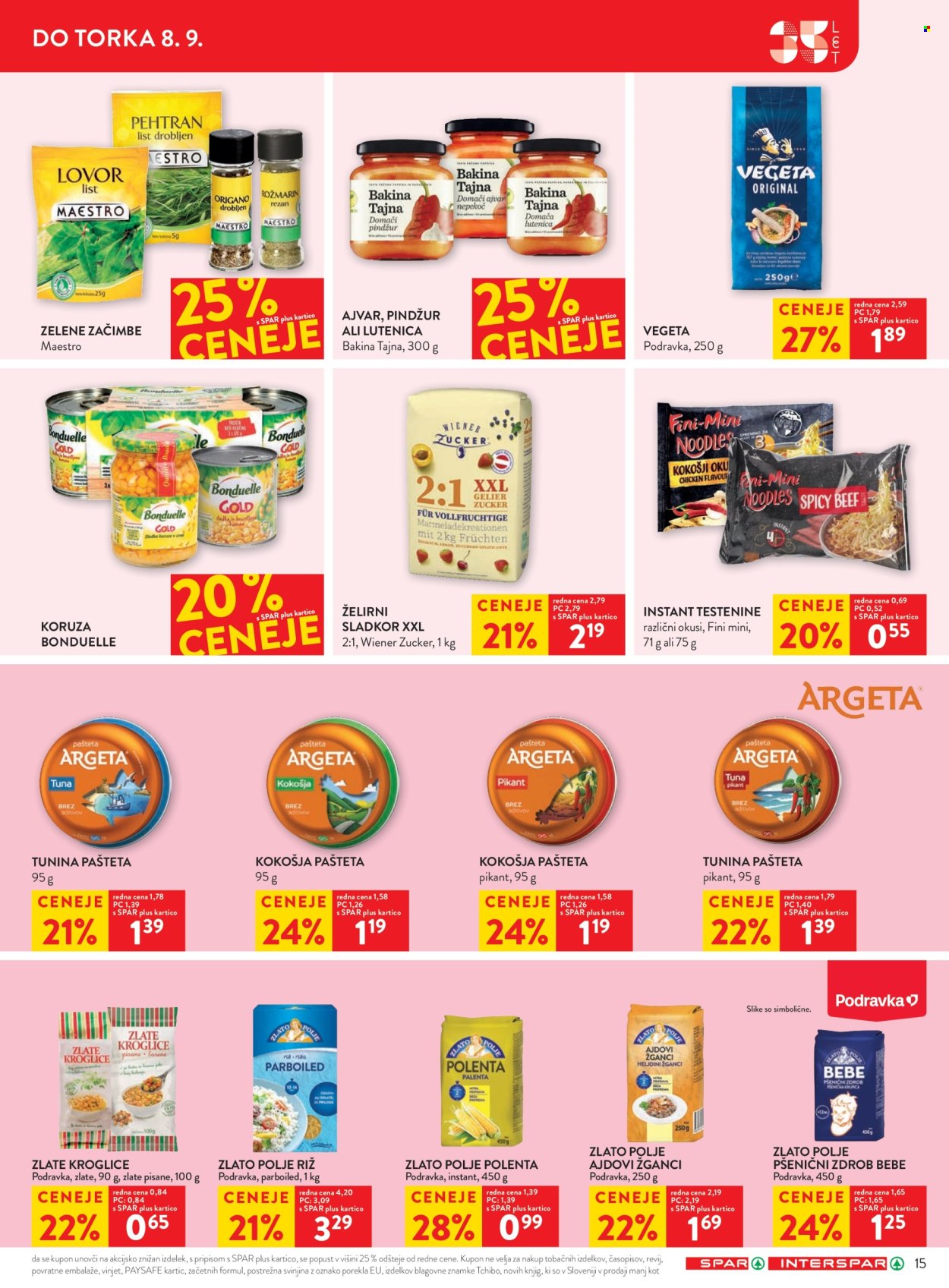 SPAR katalog - 2.9.2026 - 8.9.2026. Stran 21